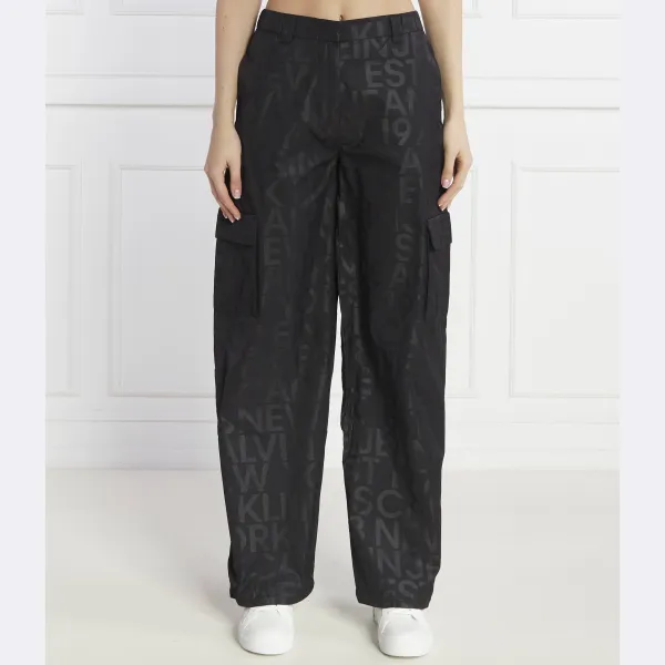 

Брюки карго свободного кроя Calvin Klein, черный