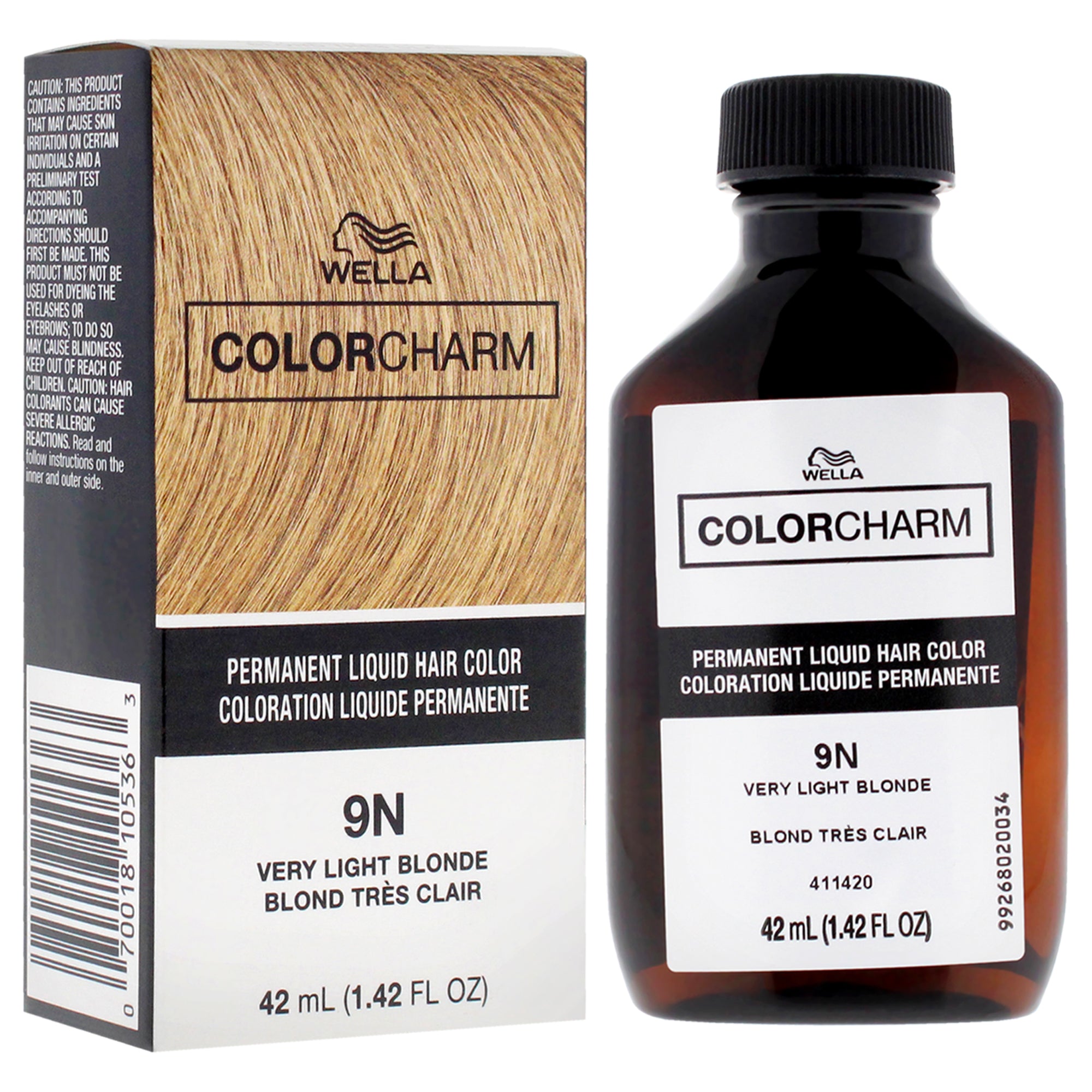 Стойкая жидкая краска для волос Color Charm, оттенок 6R Red Terra Cotta от Wella, для мужчин и женщин, 1,42 унции Wella, 6R Red Terra Cotta — фото 3
