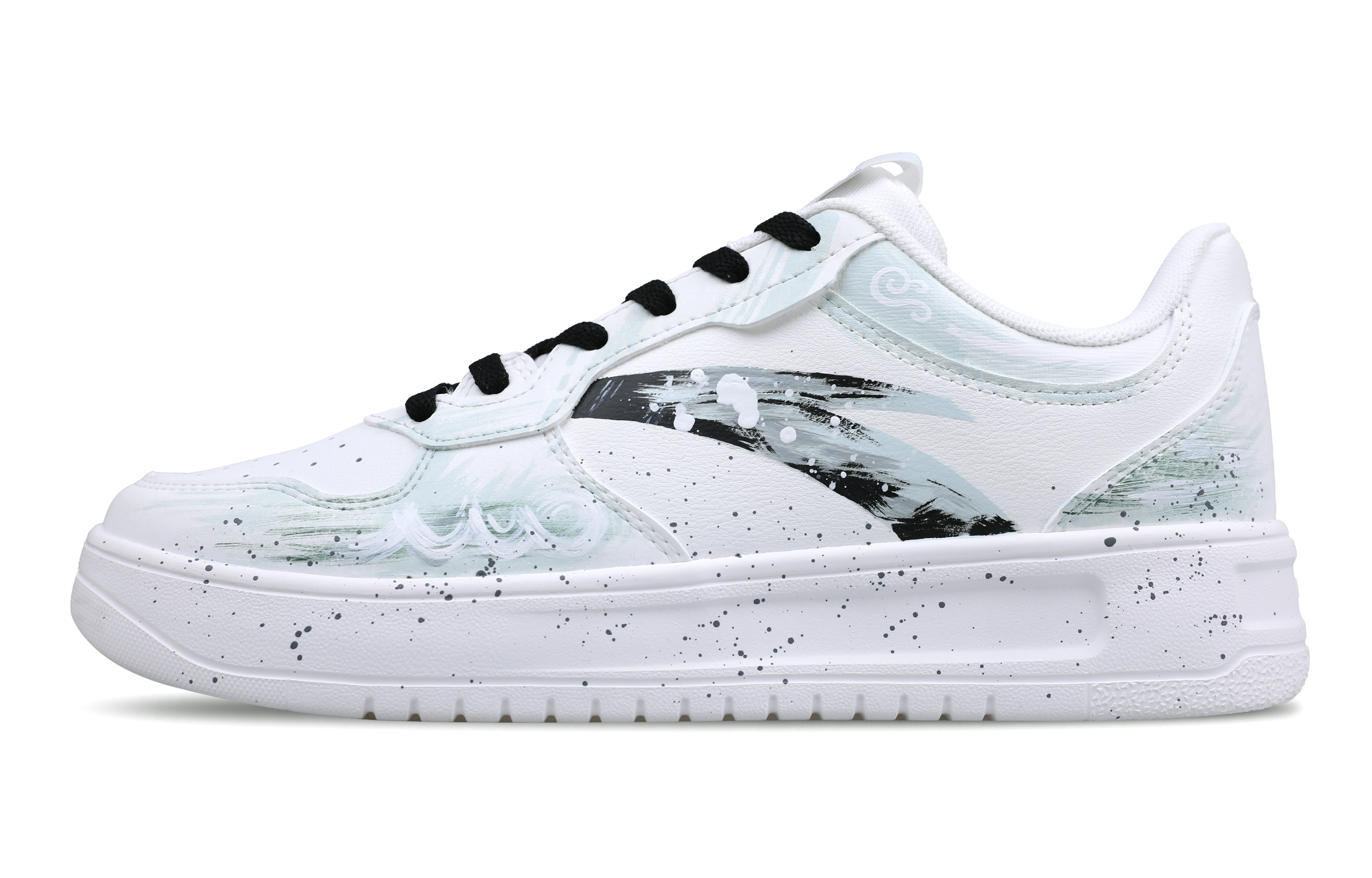 

ANTA Нескользящие, дышащие, износостойкие, низкие кроссовки для скейтбординга, мужские, белые, черные, зеленые