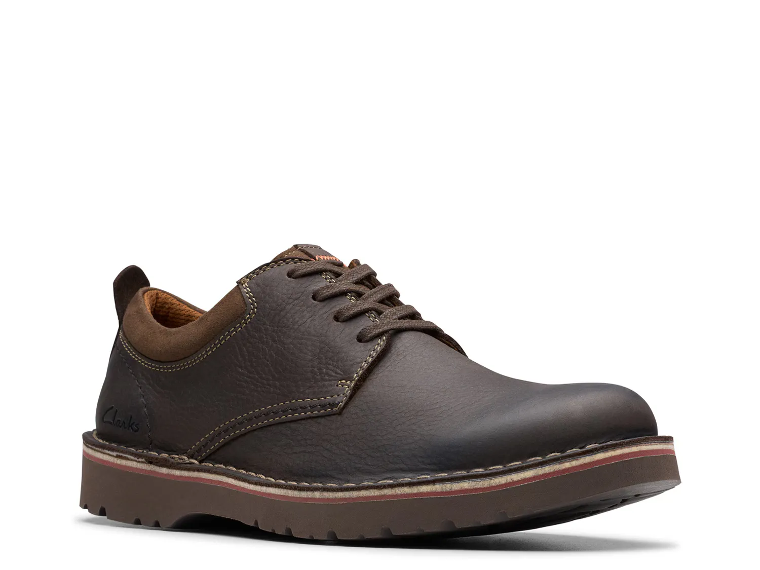 

Оксфорды Eastridge Low Oxford Clarks, темно-коричневый