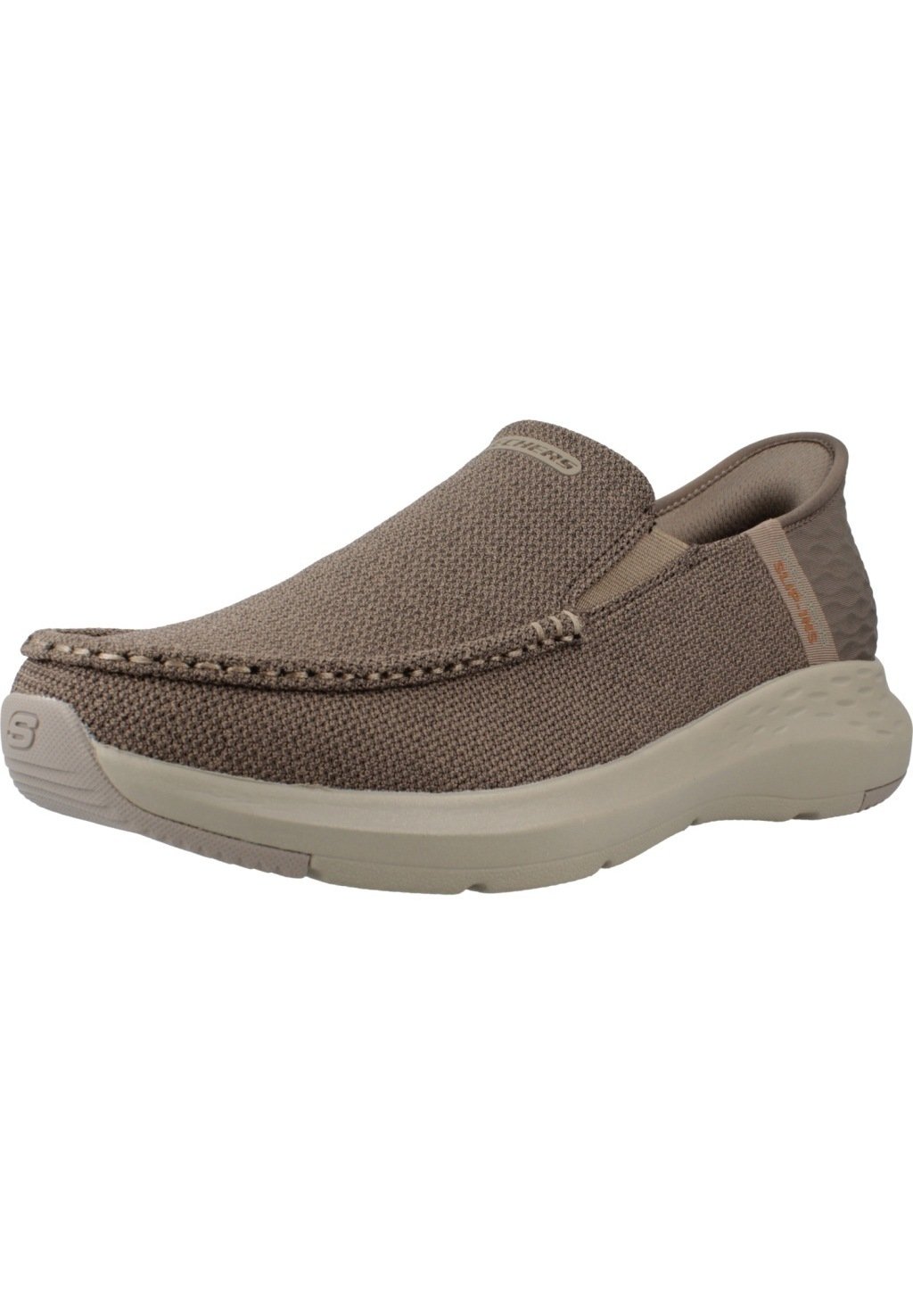 Кроссовки Slip-ons Skechers, коричневый — фото 2