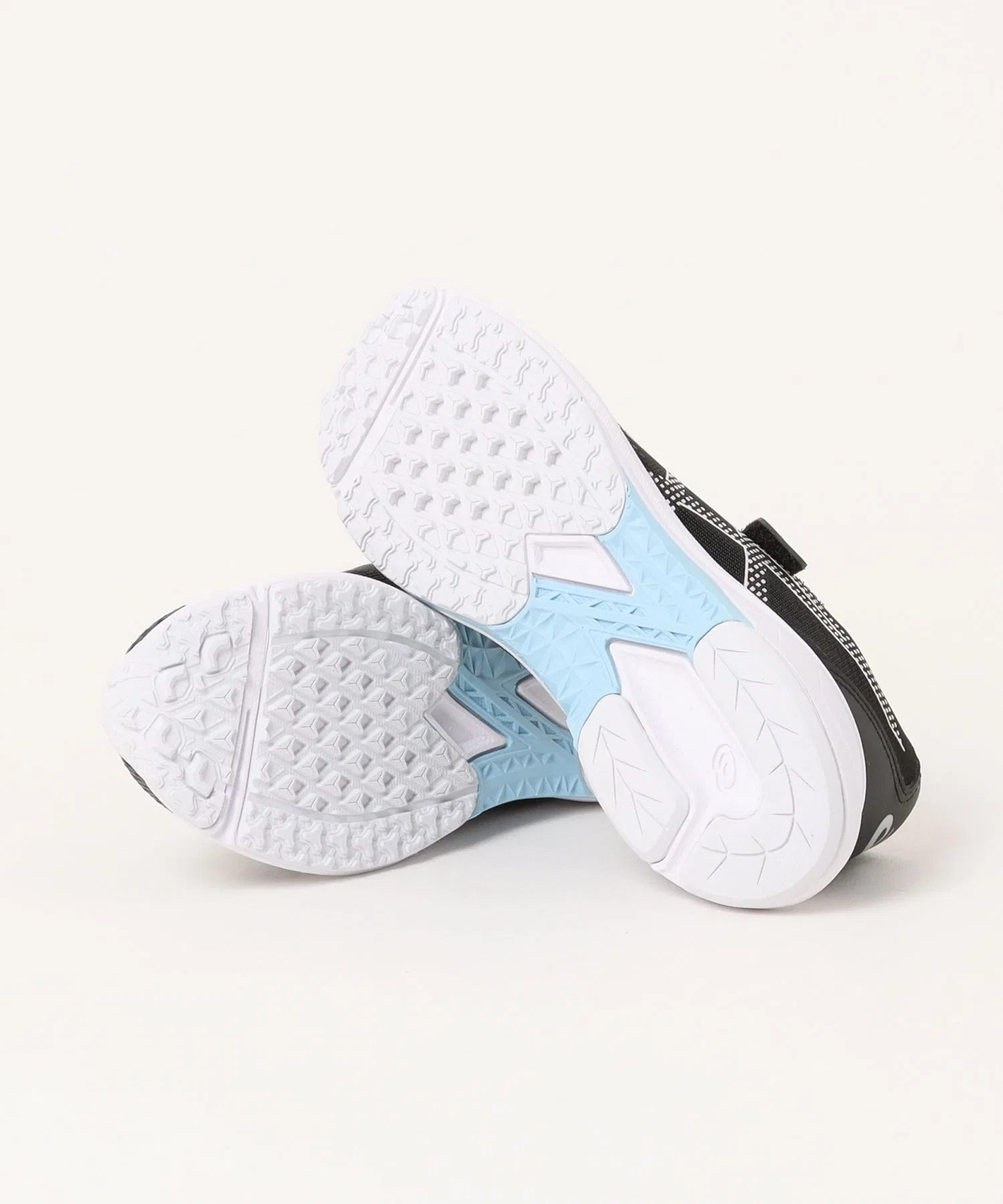 Детские кроссовки ASICS LAZERBEAM RJ-MG-GW для бега чёрно-серые — фото 3