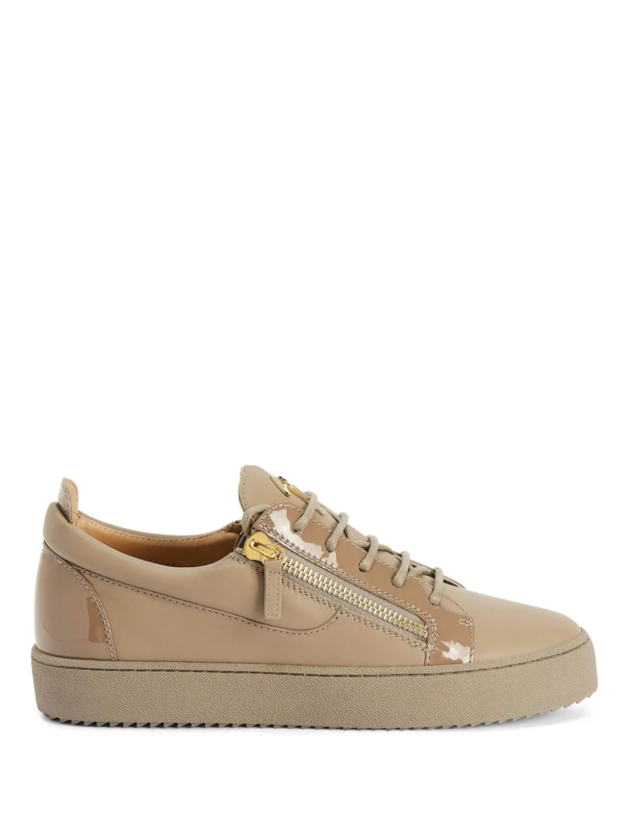 

Кроссовки Frankie с застежкой-молнией Giuseppe Zanotti, нейтральный