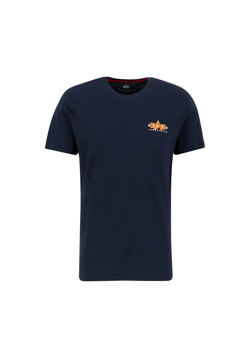 

Футболка Alpha Industries " Alpha Industries Мужская - Футболки с пышным принтом и логотипом BP T", синий