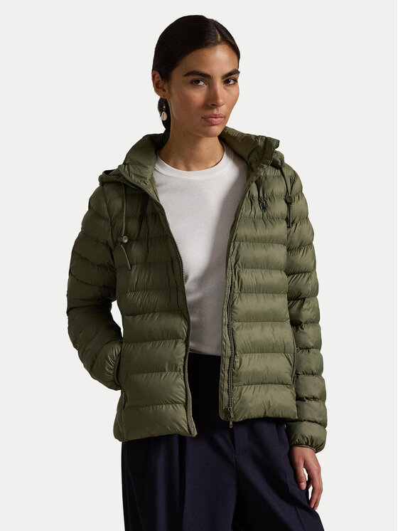 

Зимняя куртка стандартного кроя 211958932 Polo Ralph Lauren, зеленый