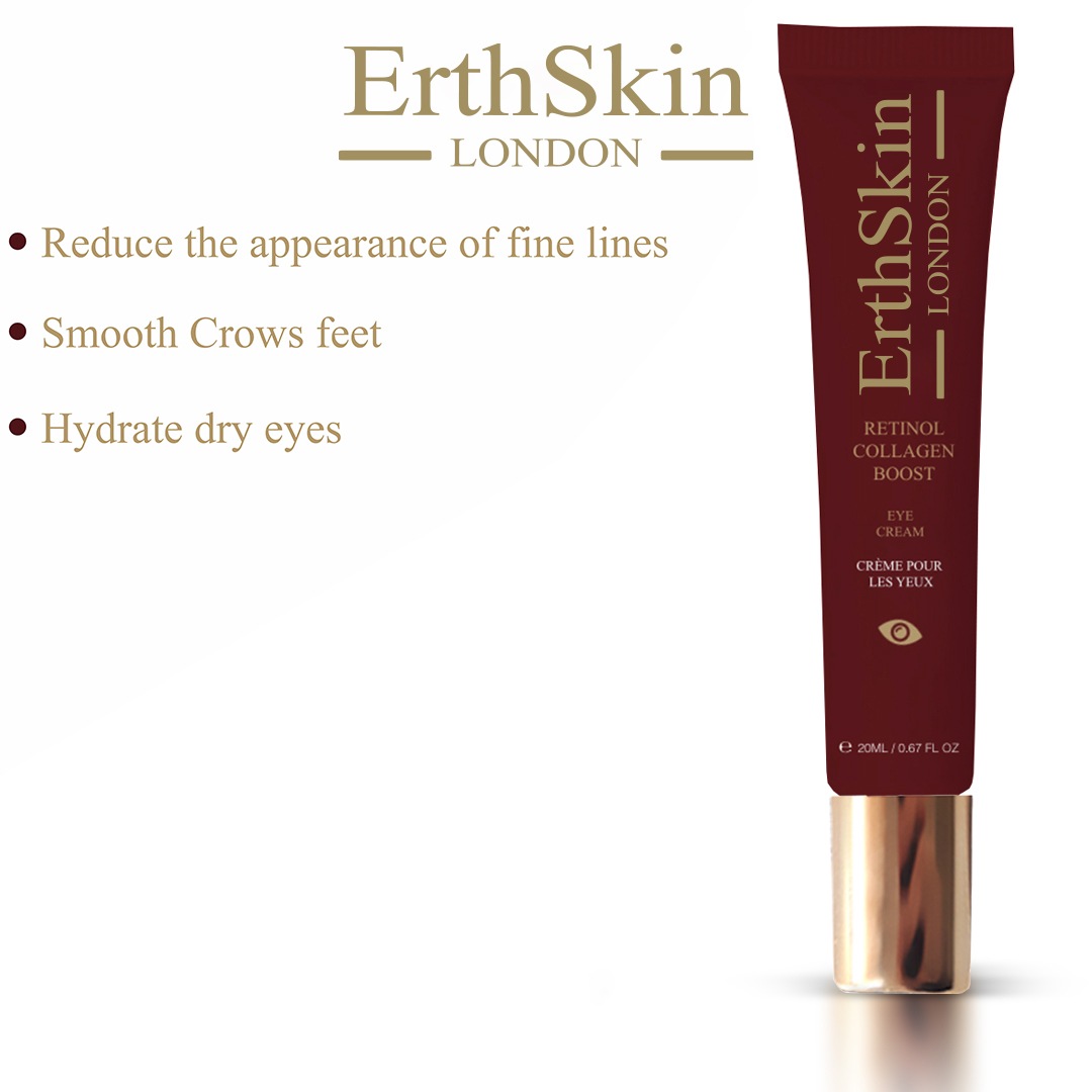 Пилинг ErthSkin London — Retinol + kollagen boost augencreme , количество, 20 мл — фото 2