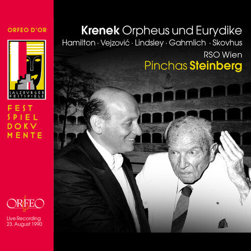 

CD диск Krenek / Steinberg / Hamilton / Vejzovic: Ernst Krenek: Orpheus und Eurydike