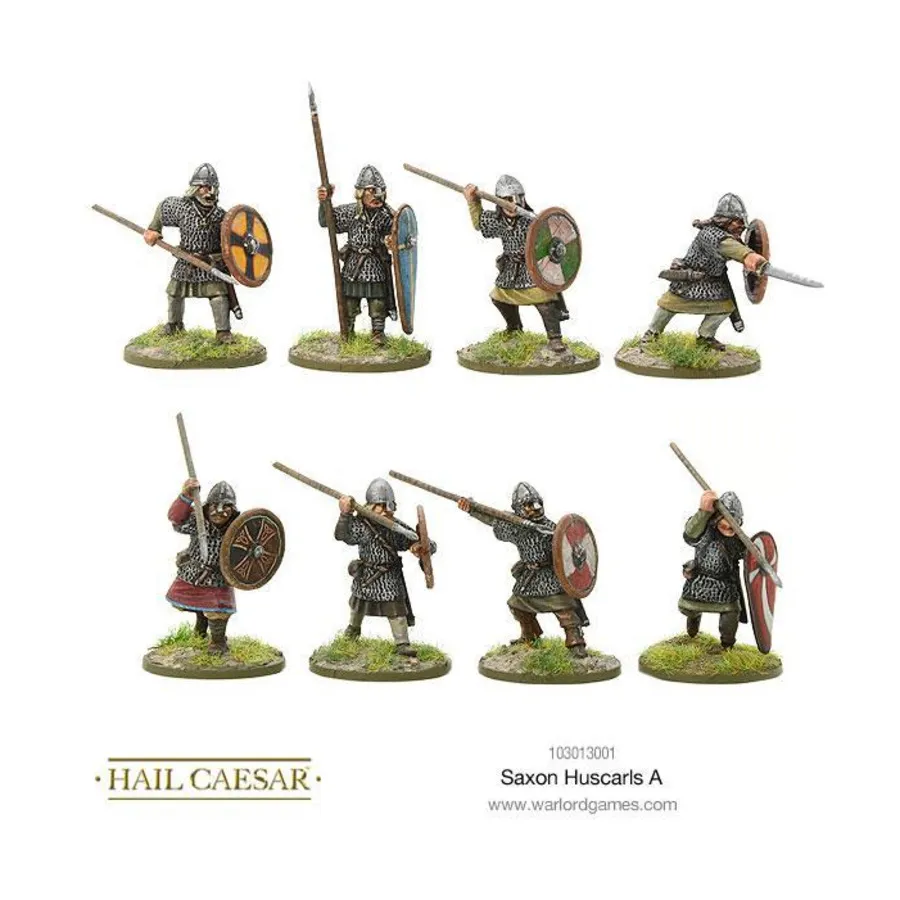 

Саксонские Хускарлы А, Hail Caesar - The Dark Ages - Saxon (28mm)