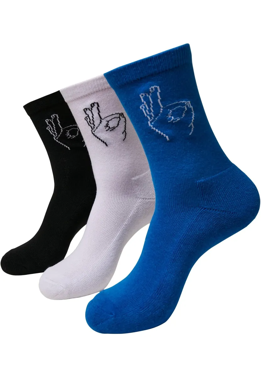 Чулки MisterTee "MisterTee Unisex Salty Socks 3-Pack" (1 пара), белый