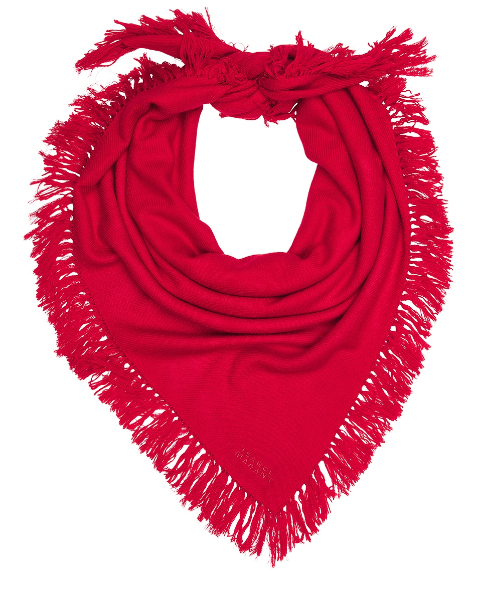 

Зила Шарф Isabel Marant, красный