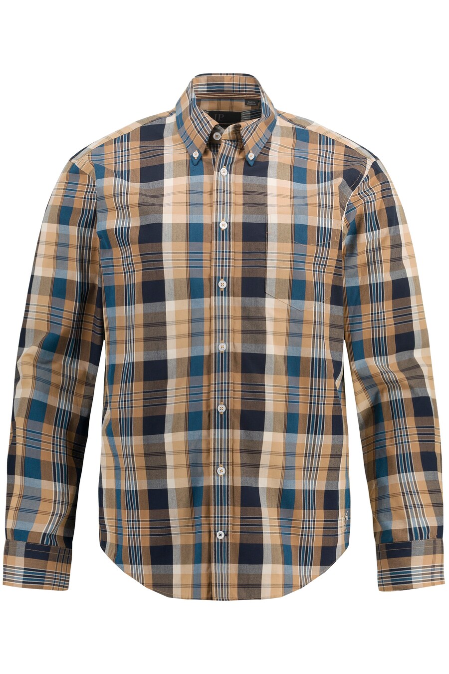 

Рубашка на пуговицах классического кроя JP1880, Sand