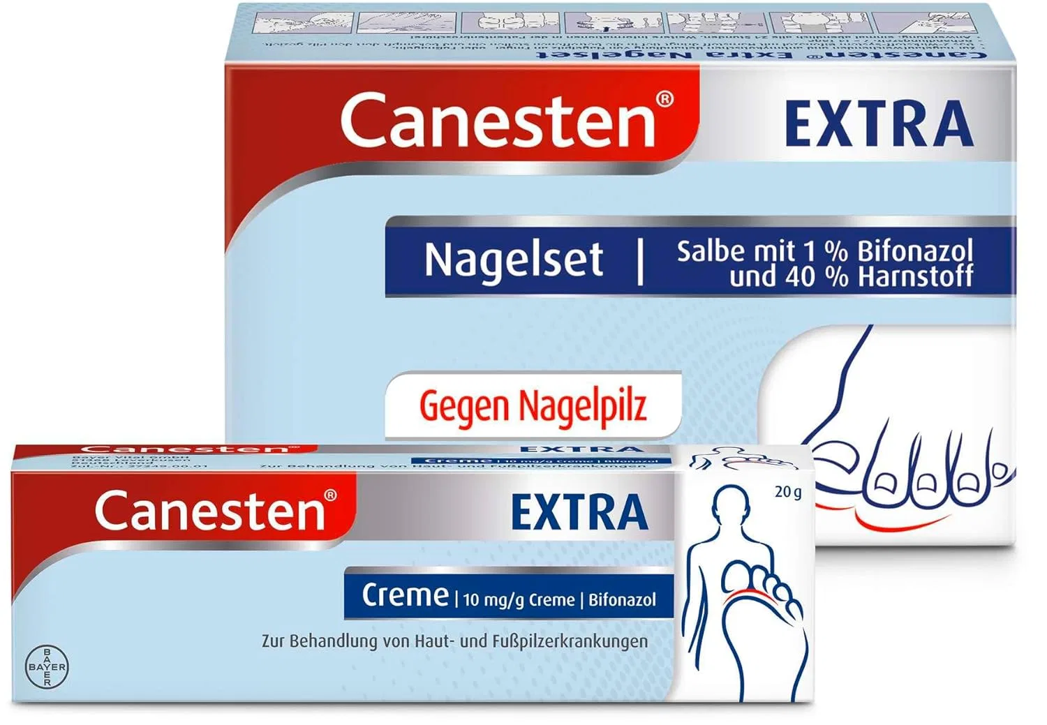 Набор Canesten Extra Nail Set + крем 20 г ‎Canesten — фото 2