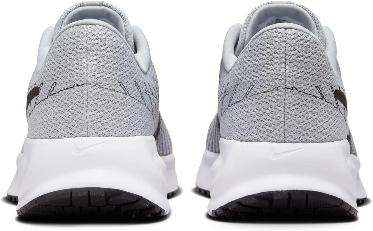 Мужские кроссовки для бега по дороге Nike Run Defy, белый/черный/серый — фото 4