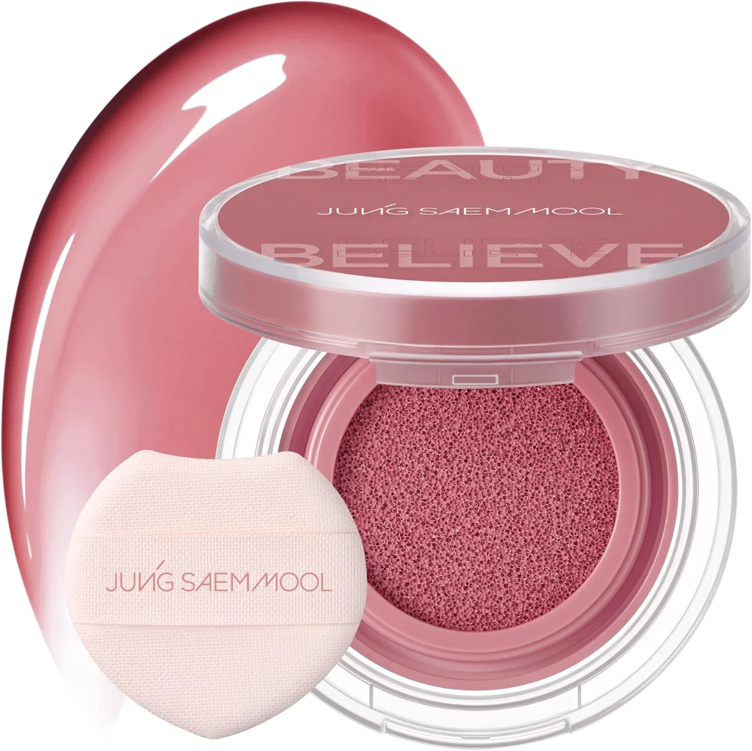 Кремовые румяна JUNG SAEM MOOL Artist Cushion Blush Rare Rose 1 г