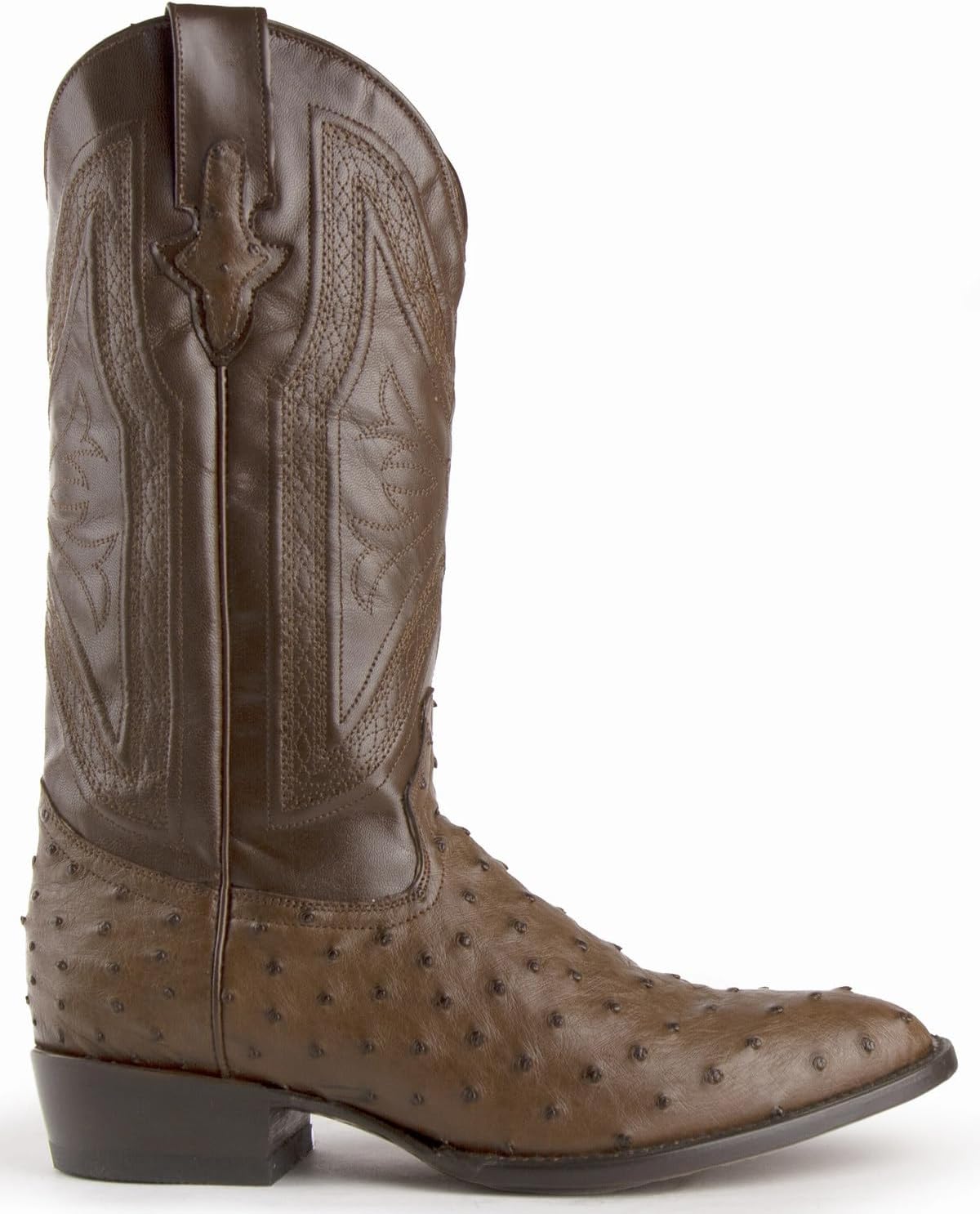 Мужские туфли Ferrini Italia Full Quill Ostrich Colt Kango с заостренным носком — фото 2