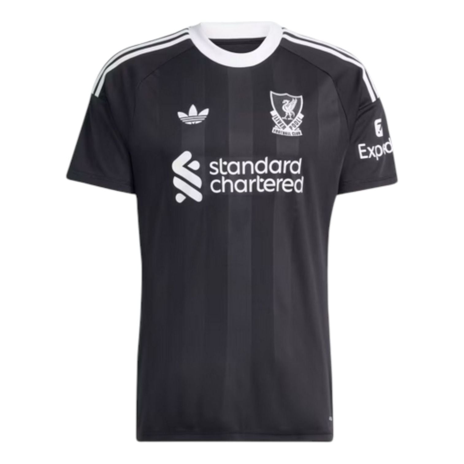 

Вратарская футболка Adidas "Ливерпуль" сезона 25/26, третья, черная