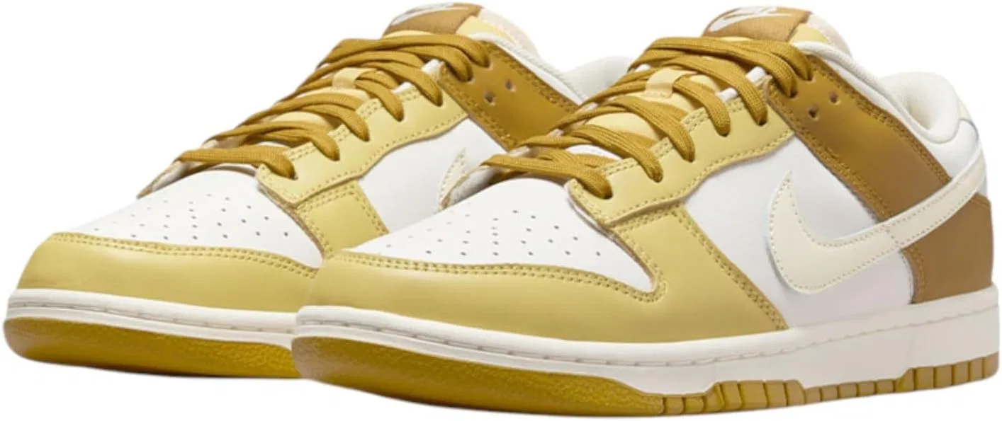 Мужские скейтбордистские кроссовки Nike Dunk Low Retro, бронзовый — фото 2