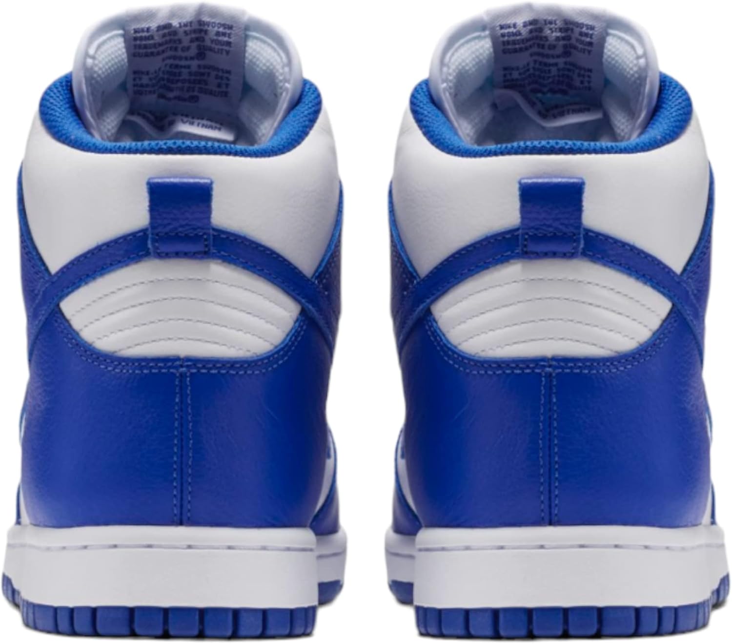 Детские кроссовки Nike Dunk High (Gs) унисекс, белый/оранжевый — фото 4