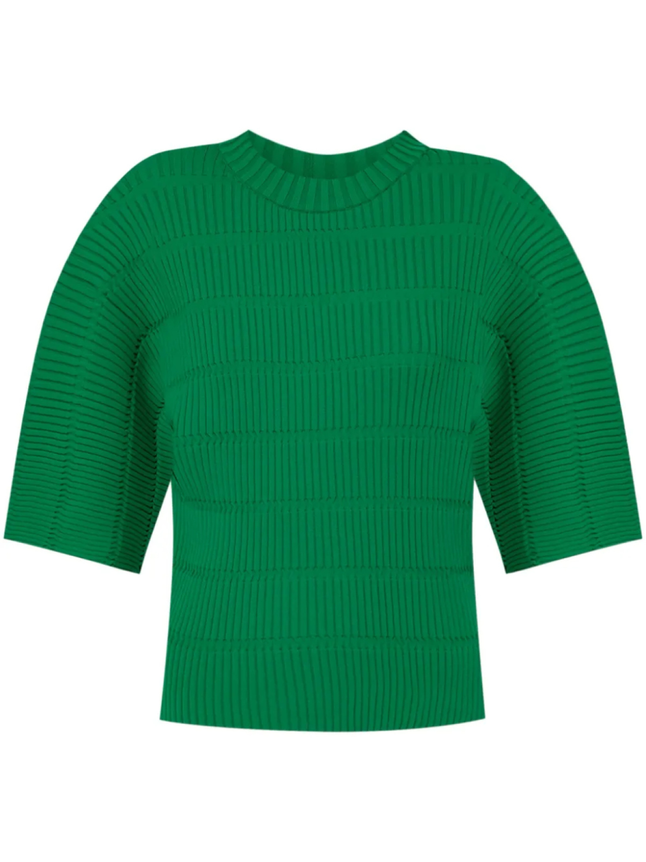 

Плиссированная футболка Pleats Please Issey Miyake, зеленый