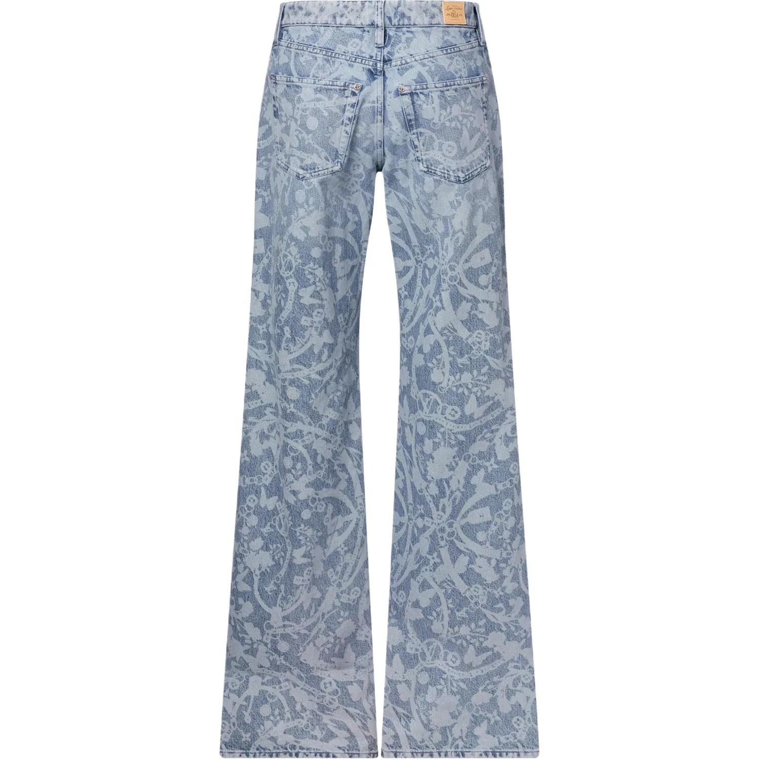Джинсы женские SS26 LOUIS VUITTON, Light Blue — фото 3