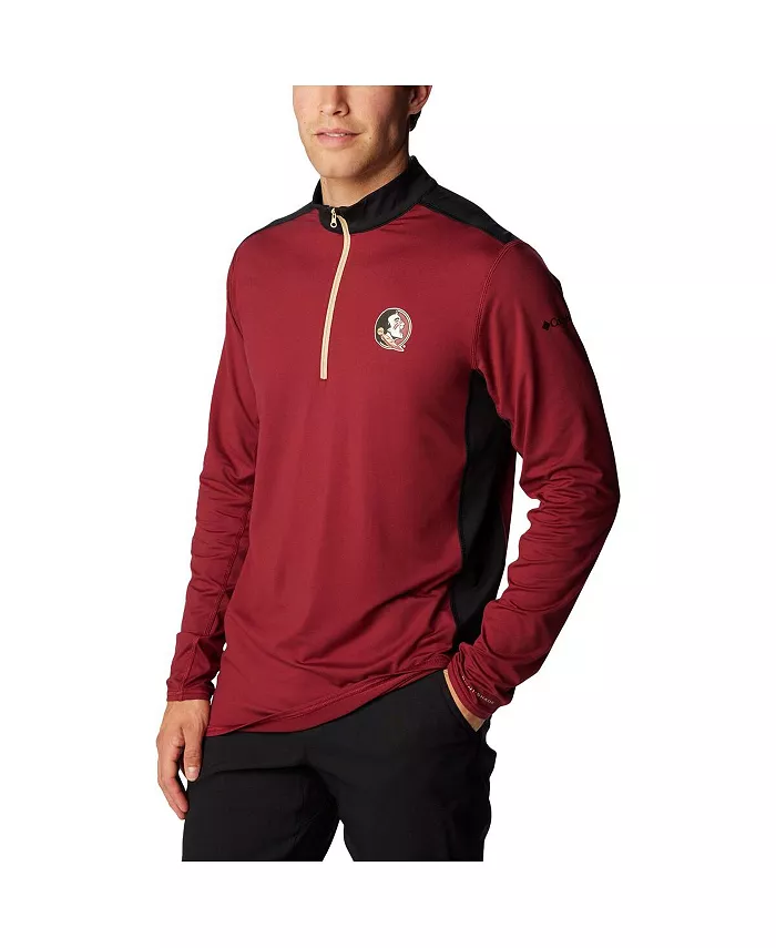 

Мужская майка Garnet Florida State Seminoles Tech Trail Omni-Shade Quarter-Zip Columbia