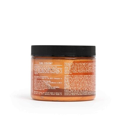 Curl Color Bold Gold 6 унций Цветной гель и гель для завивки – Временное окрашивание, веганское и без применения жестокости, As I Am — фото 2