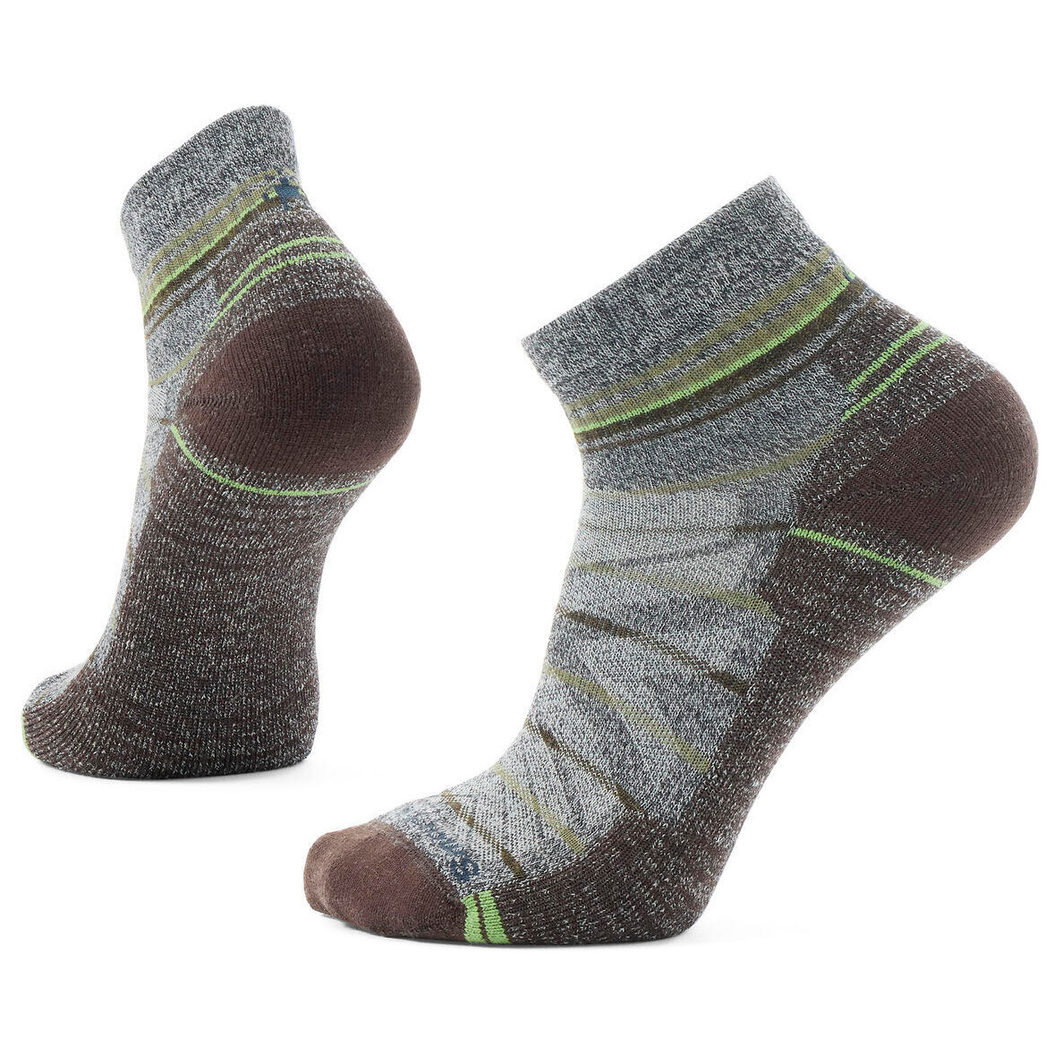 

Походные носки Smartwool Performance Hike Light Cushion Pattern Ankle, цвет Ash/Charcoal