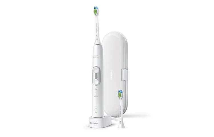 Электрическая зубная щетка Soundwave PHILIPS HX6877 белый — фото 2