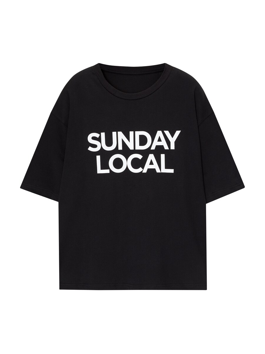 

Классическая футболка Pull&Bear Shirt, черный