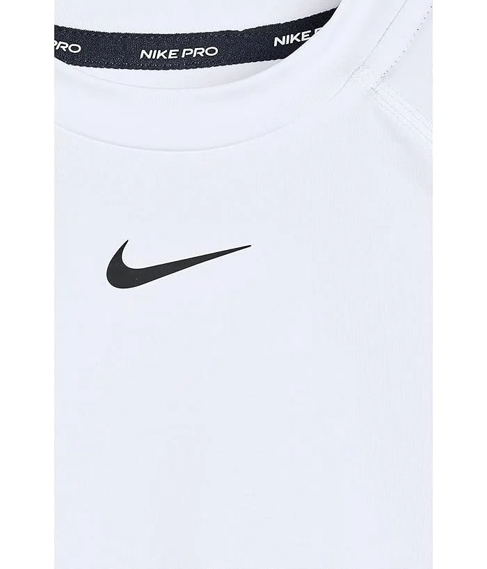Футболка Nike Kids Pro Short Sleeve, белый — фото 3