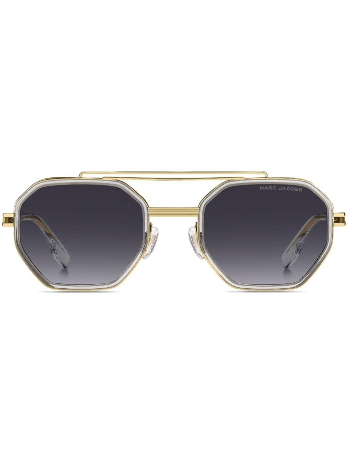 

Marc Jacobs Eyewear солнцезащитные очки-пилоты, золотой