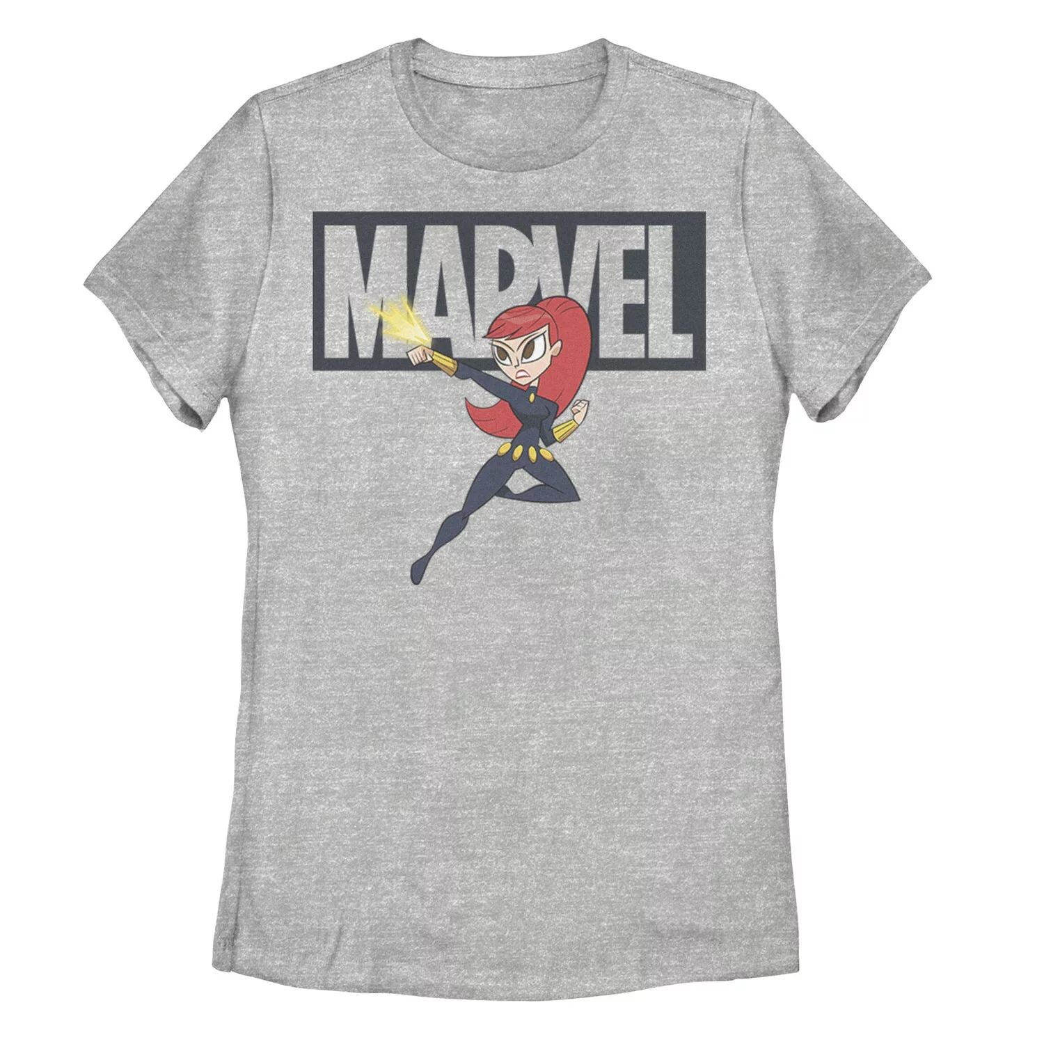 

Футболка для юниоров Marvel Black Widow в стиле чиби Action Pose Licensed Character