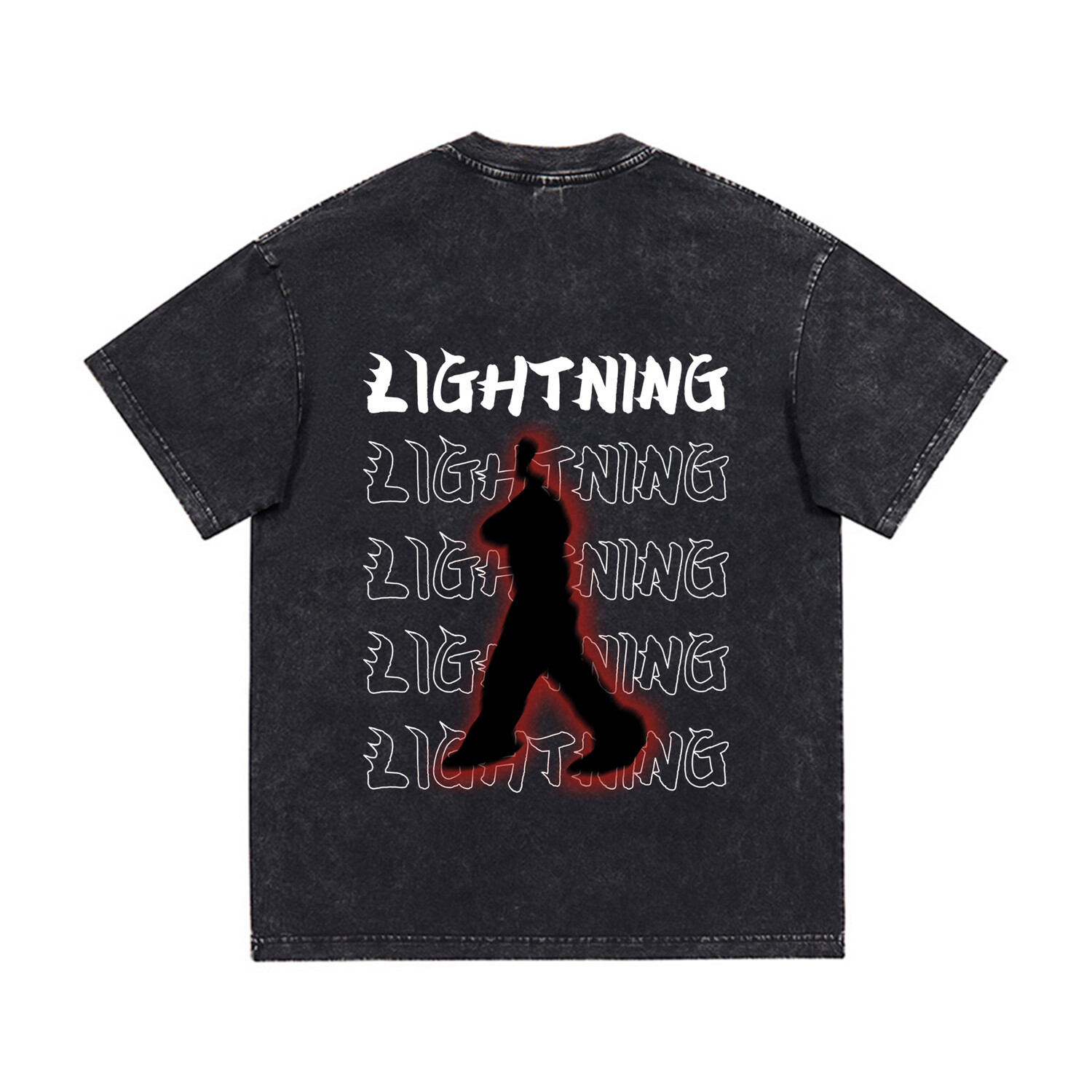 

Футболка унисекс Lightning Monster, фиолетовый