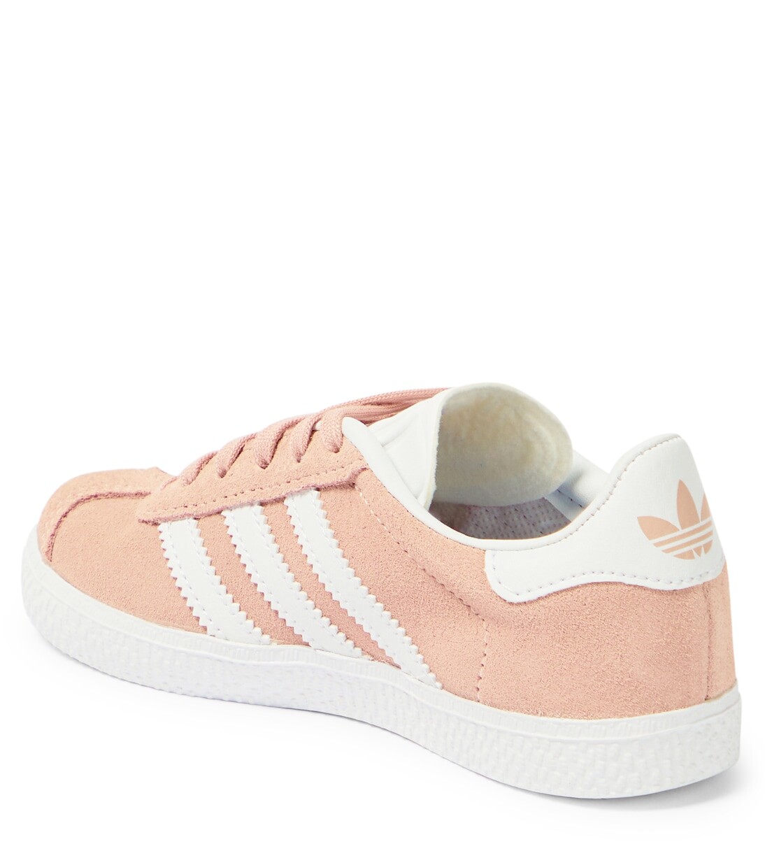 Кроссовки gazelle замшевые Adidas Originals Kids, розовый — фото 3