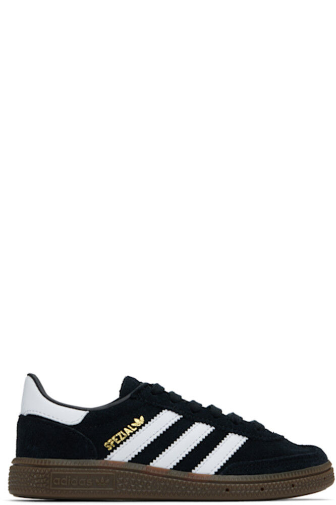 

Кроссовки для маленьких детей, черно-белые, для гандбола Adidas Kids