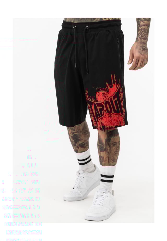 

Шорты обычного кроя блестящие Tapout, мультиколор
