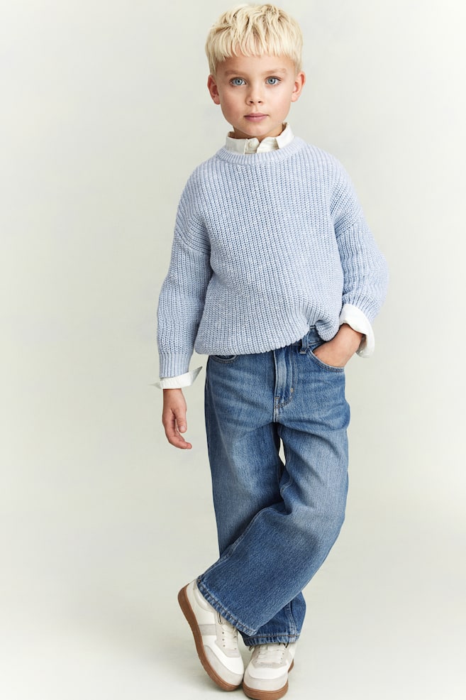 

Мешковатые джинсы H&M, синий