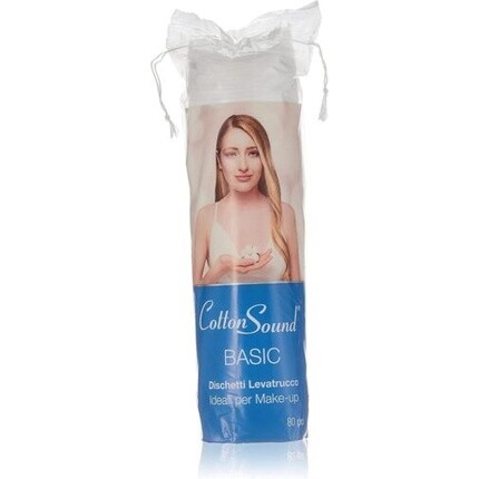 

Подушечки для снятия макияжа Baumwolle Sound, 80 шт., Cotton Sound