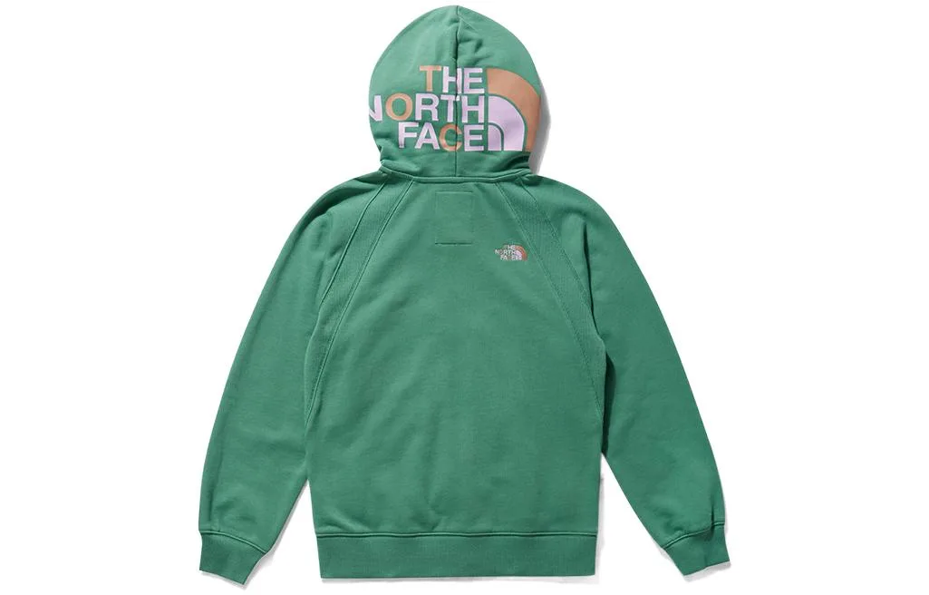 Детский худи CLOT THE NORTH FACE, бледно-зеленый — фото 4
