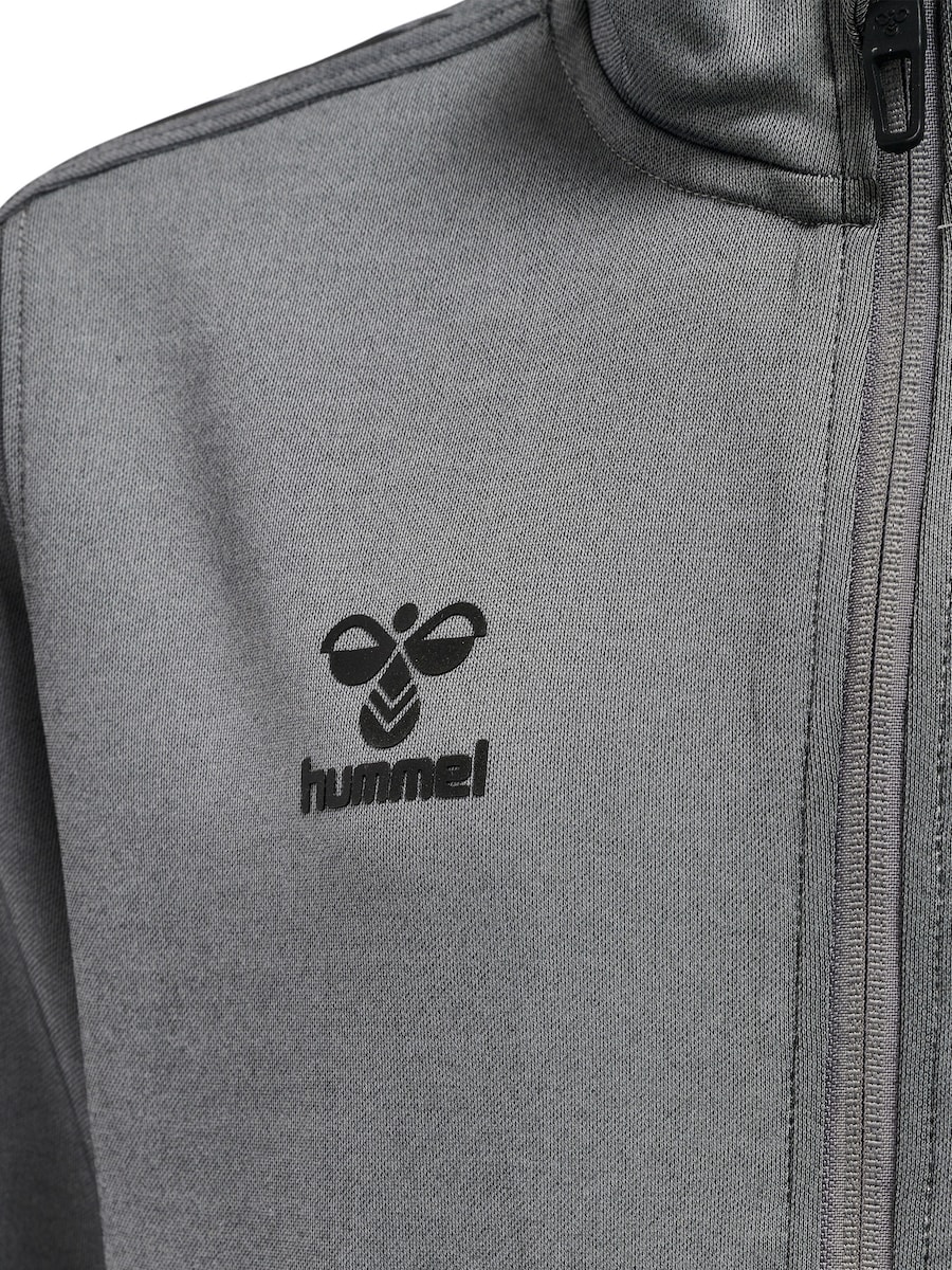 Спортивная толстовка с капюшоном на молнии Hummel Core Xk, серый — фото 4