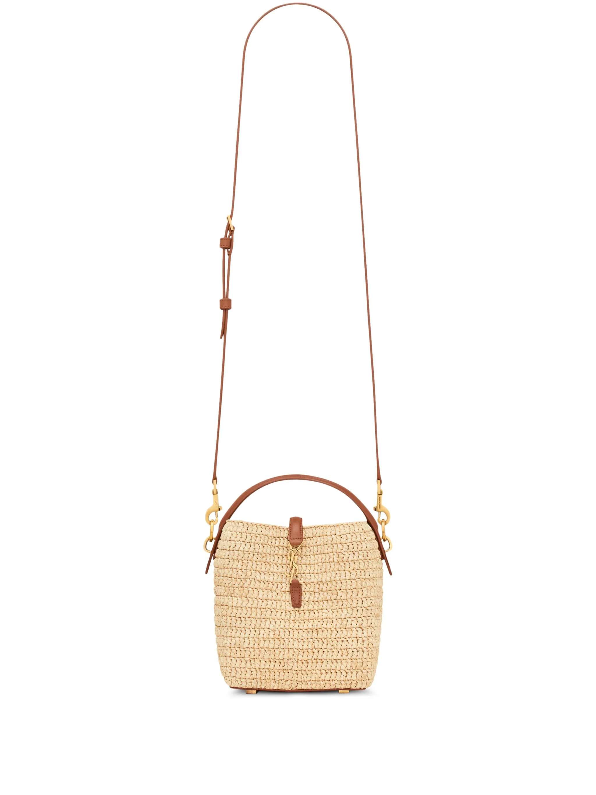 

Сумка-ведро LE 37 размера мини Saint Laurent, бежевый