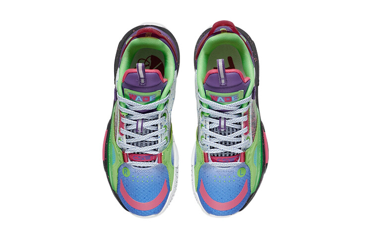 Баскетбольные кроссовки All City 10 V1 для детей GS Low-top Dolphin Blue/Ultrafiel Light Violet Lining Young — фото 4