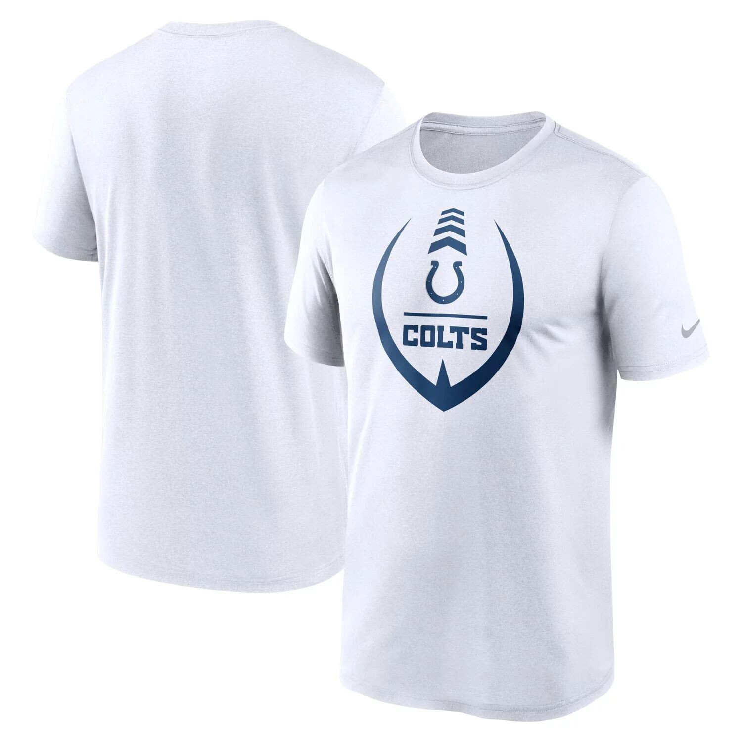

Мужская белая футболка Indianapolis Colts Icon Legend Performance Nike, Белый, Мужская белая футболка Indianapolis Colts Icon Legend Performance Nike