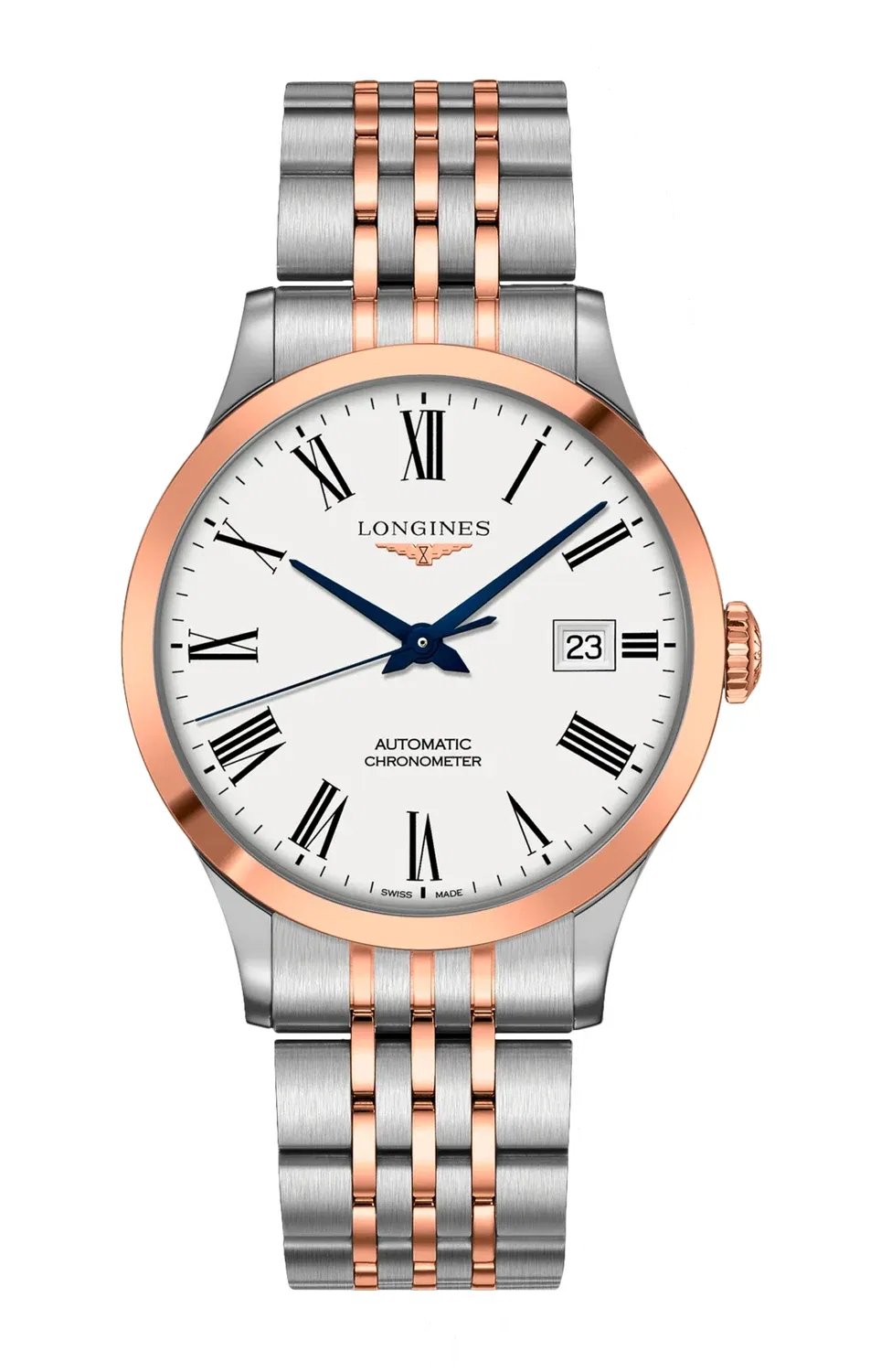 КОЛЛЕКЦИЯ RECORD - L2.821.5.11.7 LONGINES, серебряный