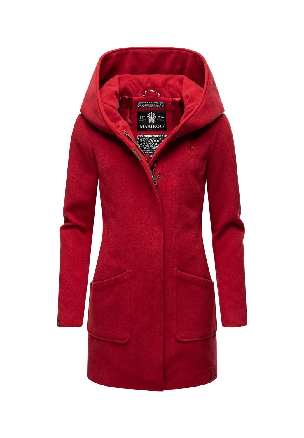 

Зимнее пальто Майку MARIKOO, цвет Dark Red