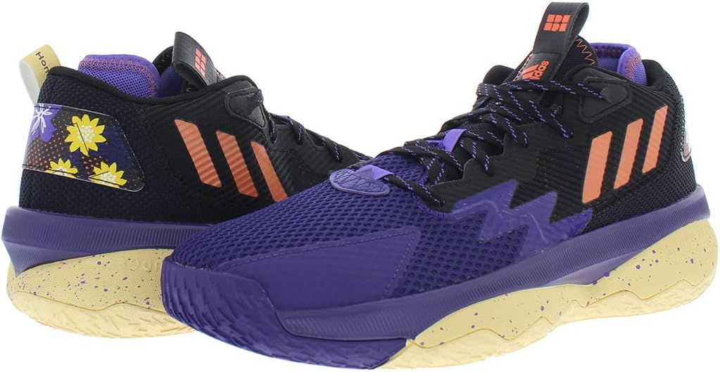Кроссовки Adidas для взрослых унисекс Dame 8, черный — фото 2