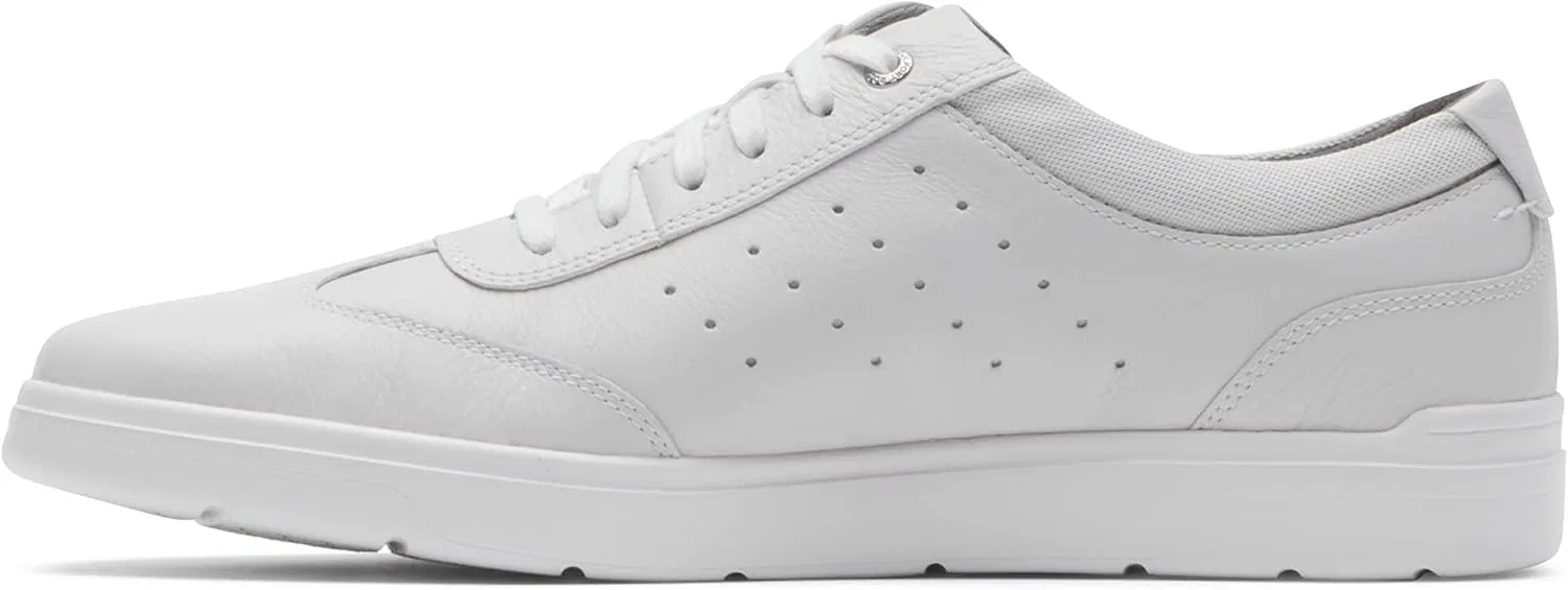 Мужские туфли Rockport Total Motion Court T-Toe Oxford, белый — фото 2