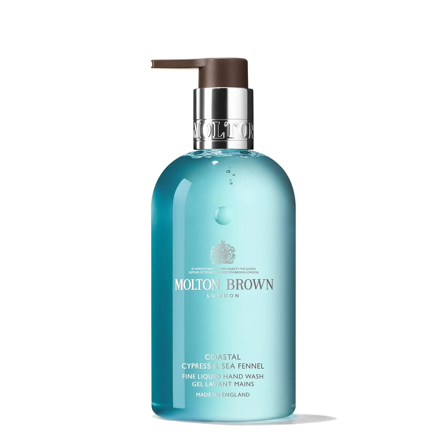 Жидкое мыло для рук Molton Brown Coastal Cypress & Sea Fennel, 10 жидких унций. 296 мл (1 шт.), Multicolor