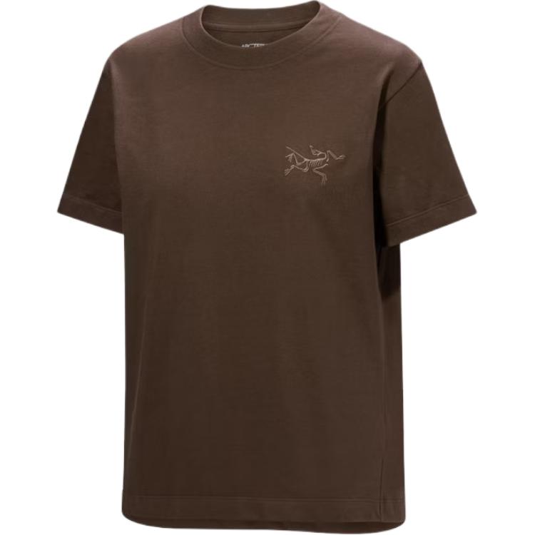 

Крагг обычная футболка женская Arcteryx, коричневый