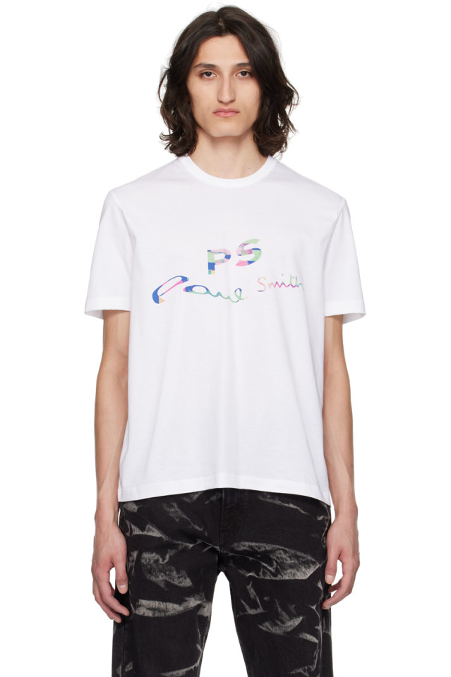 

Футболка Wave Ps By Paul Smith, цвет whites